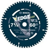 Bosch DCB760 7-1/4" 60 Tooth Edge Circular Saw Blade for Extra Fine Finish