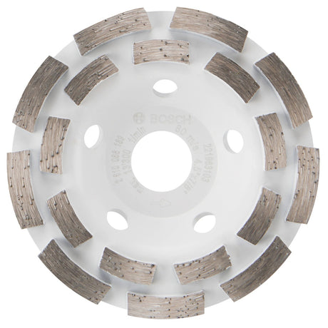 Bosch DCDR04501 4.5" Double Row Diamond Cup Wheel for Concrete Grinding
