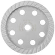 Bosch DCT0501 5" Turbo Diamond Cup Wheel for Smooth Concrete Grinding