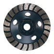 Bosch DCTH0401 4" Turbo Hubbed Diamond Cup Wheel for Concrete Grinding