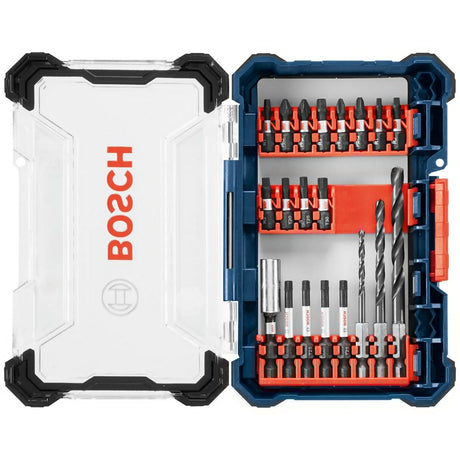 Bosch DDMS20 20 pc. Impact Tough Drill Drive Custom Case System Set