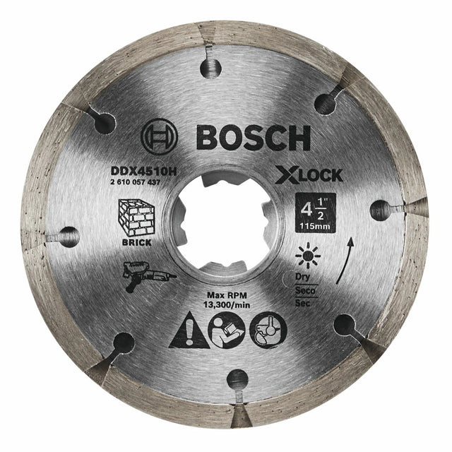 Bosch DDX4510H 4-1/2" X-LOCK Premium Sandwich Tuckpointing Blade for One-Pass Mortar Removal