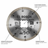 Bosch DDX4510H 4-1/2" X-LOCK Premium Sandwich Tuckpointing Blade for One-Pass Mortar Removal - 2