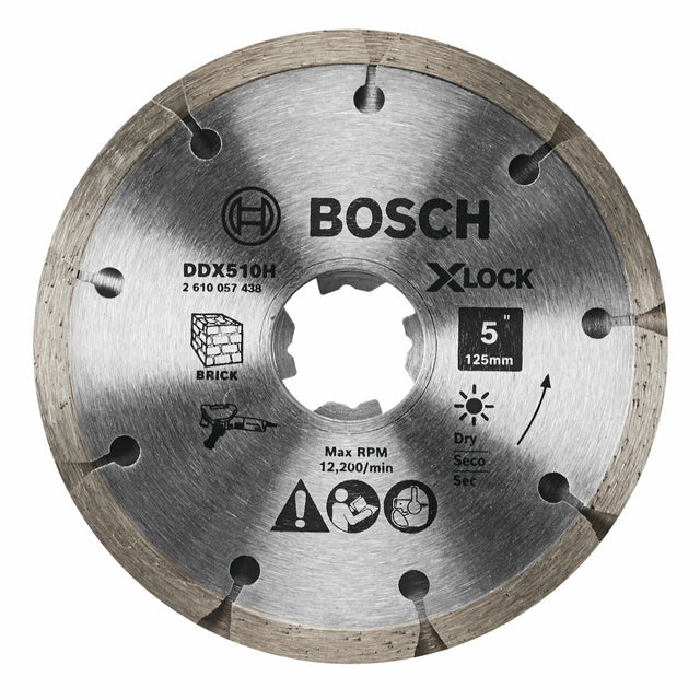 Bosch DDX510H 5" X-LOCK Premium Sandwich Tuckpointing Blade for One-Pass Mortar Removal