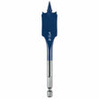 Bosch DSBS1009 3/4" x 4" Daredevil Stubby Length Spade Bit for Wood Drilling