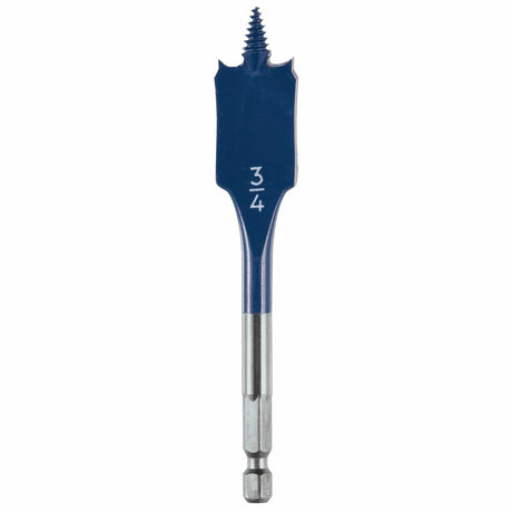 Bosch DSBS1009 3/4" x 4" Daredevil Stubby Length Spade Bit for Wood Drilling