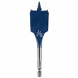 Bosch DSBS1015 1-1/8" x 4" Stubby Self-Feeding Spade Bit for Clean Wood Drilling
