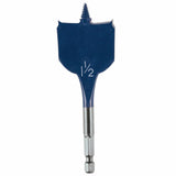 Bosch DSBS1021B 1-1/2" x 4" Daredevil Stubby Length Spade Bits for Wood Drilling (30 Pack)
