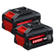 Bosch EXBA18V-80-2PK 18V 8 Ah High Power Lithium Ion Battery for Bosch 18V Tools (2 Pack)