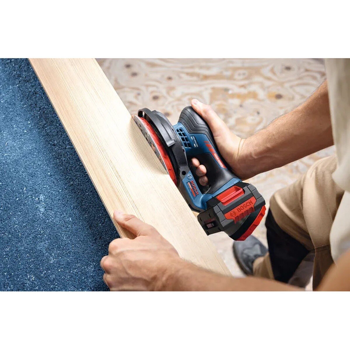 Bosch EXEX18V-150-5N 18V Brushless 150 mm Random Orbit Sander Bare Tool 5 mm Orbit - 4