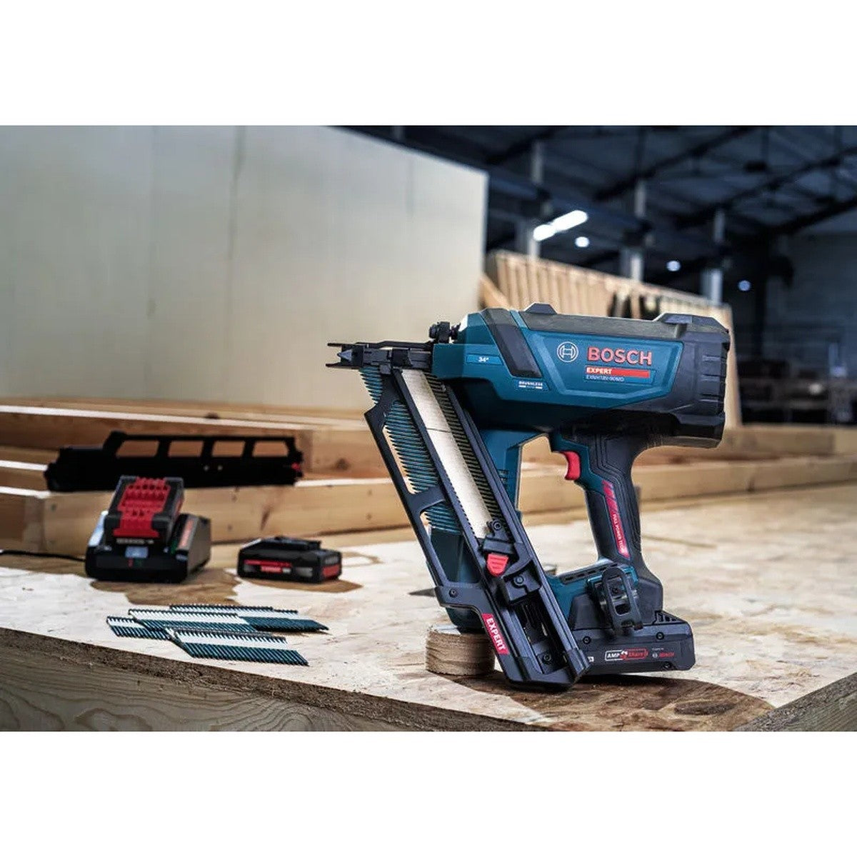 Bosch EXNH18V-90MDN 18V Brushless 30 Degree Cordless Framing Nailer - 2