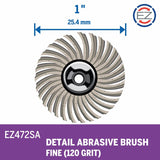 Bosch EZ472SA 1" EZ Lock Detail Abrasive Brush Fine 120 Grit - 2