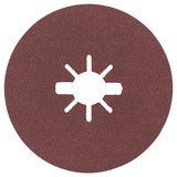 Bosch FBX45120 4-1/2" 120 Grit Fine X-LOCK Abrasive Fiber Discs for Metal Finishing (25 Pack)