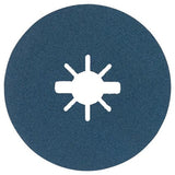 Bosch FBX4560 4-1/2" 60 Grit X-LOCK Medium Abrasive Fiber Discs for Metal Finishing (25 Pack)
