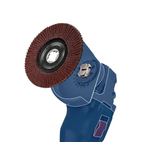 Bosch FBX4560 4-1/2" 60 Grit X-LOCK Medium Abrasive Fiber Discs for Metal Finishing (25 Pack) - 4