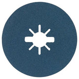 Bosch FBX4580 4-1/2" 80 Grit X-LOCK Medium Grit Abrasive Fiber Discs for Metal Finishing (25 Pack)