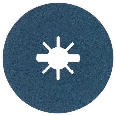 Bosch FBX4580 4-1/2" 80 Grit X-LOCK Medium Grit Abrasive Fiber Discs for Metal Finishing (25 Pack)