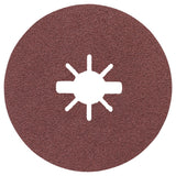 Bosch FBX560 5" 60 Grit X-LOCK Zirconia Abrasive Fiber Discs Medium Grade (25 Pack)