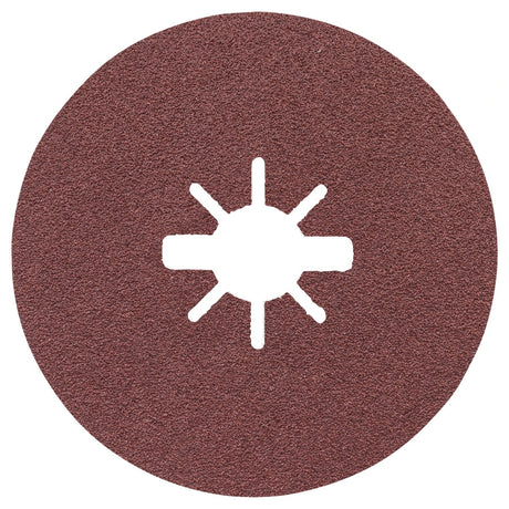 Bosch FBX560 5" 60 Grit X-LOCK Zirconia Abrasive Fiber Discs Medium Grade (25 Pack)