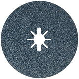 Bosch FBX624 6" 24 Grit X LOCK Zirconia Abrasive Fiber Discs for Metal Finishing (25 Pack)