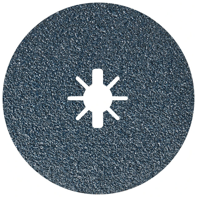 Bosch FBX624 6" 24 Grit X LOCK Zirconia Abrasive Fiber Discs for Metal Finishing (25 Pack)