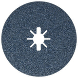 Bosch FBX636 6" 36 Grit X-LOCK Zirconia Fiber Discs for Metal Finishing (25 Pack)