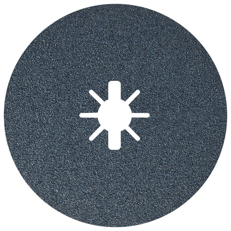 Bosch FBX660 6" 60 Grit X-LOCK Abrasive Fiber Discs for Metal Finishing (25 Pack)