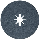 Bosch FBX680 6" 80 Grit X-LOCK Zirconia Abrasive Fiber Discs for Metal Finishing (25 Pack)