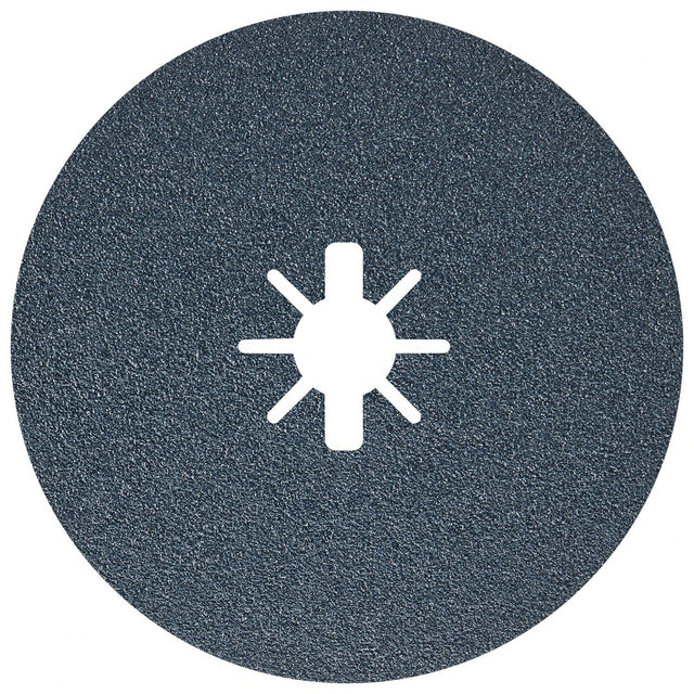 Bosch FBX680 6" 80 Grit X-LOCK Zirconia Abrasive Fiber Discs for Metal Finishing (25 Pack)