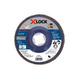 Bosch FDX2750040 5" X-LOCK Type 27 40 Grit Zirconia Flap Disc for Metal Grinding
