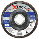 Bosch FDX29450120 4-1/2" X-LOCK Type 29 120 Grit Flap Disc for Metal Grinding and Blending