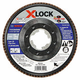 Bosch FDX2945060 4.5" X-LOCK Type 29 60 Grit Zirconia Flap Disc for Metal Grinding