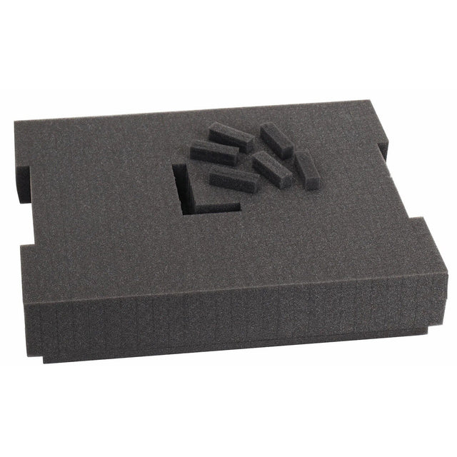Bosch FOAM-201 16" x 12.5" x 3.75" Pre-Cut Foam Insert for L-Boxx 2