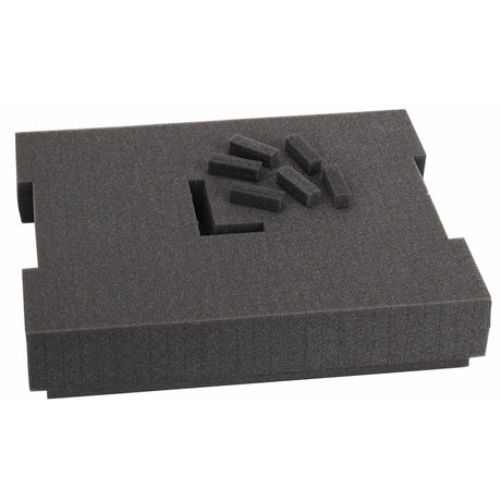 Bosch FOAM-201 16" x 12.5" x 3.75" Pre-Cut Foam Insert for L-Boxx 2