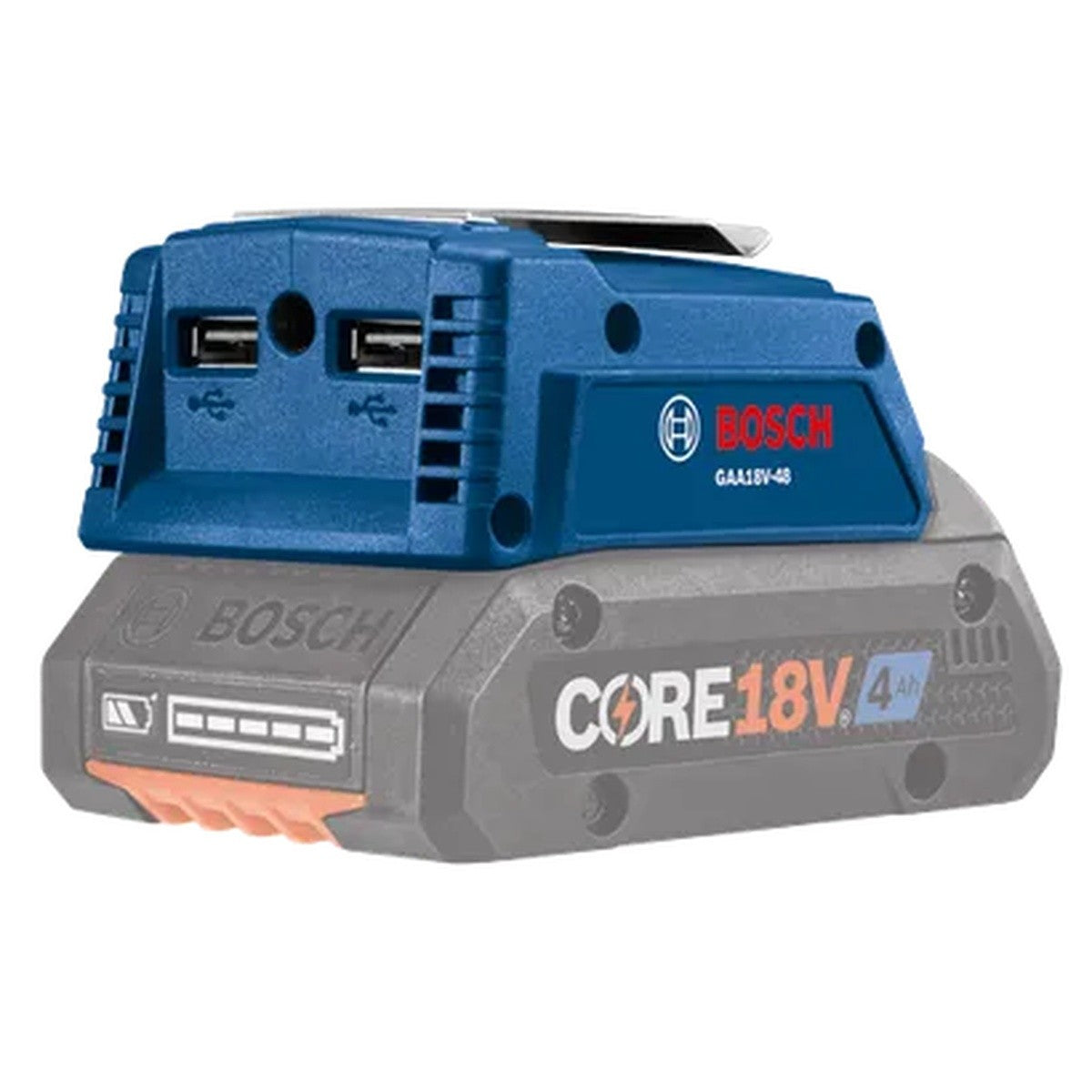 Bosch GAA18V-48N 18V Portable Power Adapter for Cordless Power (1 Each) - 4