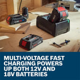 Bosch GAL12V/18V-80 12V 18V Multi-Voltage Fast Charger - 3