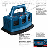 Bosch GAL18V6-80 18V 6-Bay Fast Battery Charger - 2