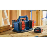Bosch GAL18V6-80 18V 6-Bay Fast Battery Charger - 6