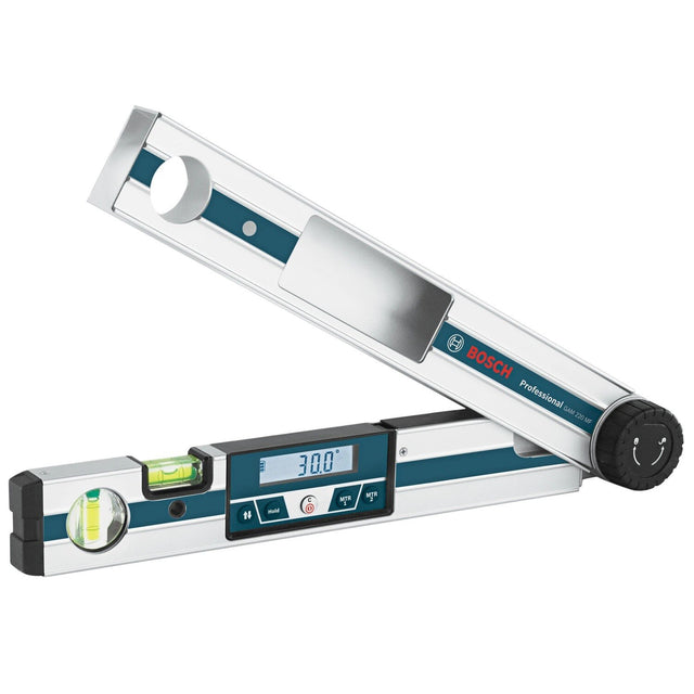 Bosch GAM 220 MF 17.6" Digital Angle Finder with Miter Calculator and Level