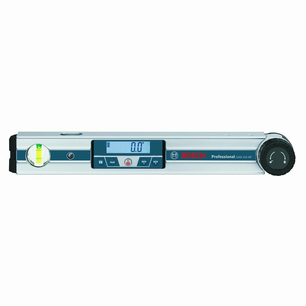 Bosch GAM 220 MF 17.6" Digital Angle Finder with Miter Calculator and Level - 4