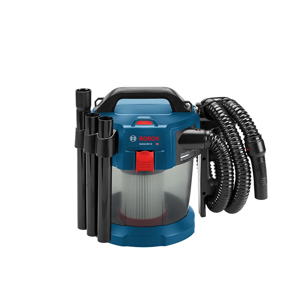 Bosch GAS18V-3N 18V 2.6-Gallon Wet/Dry Vacuum Cleaner with HEPA Filter - 2