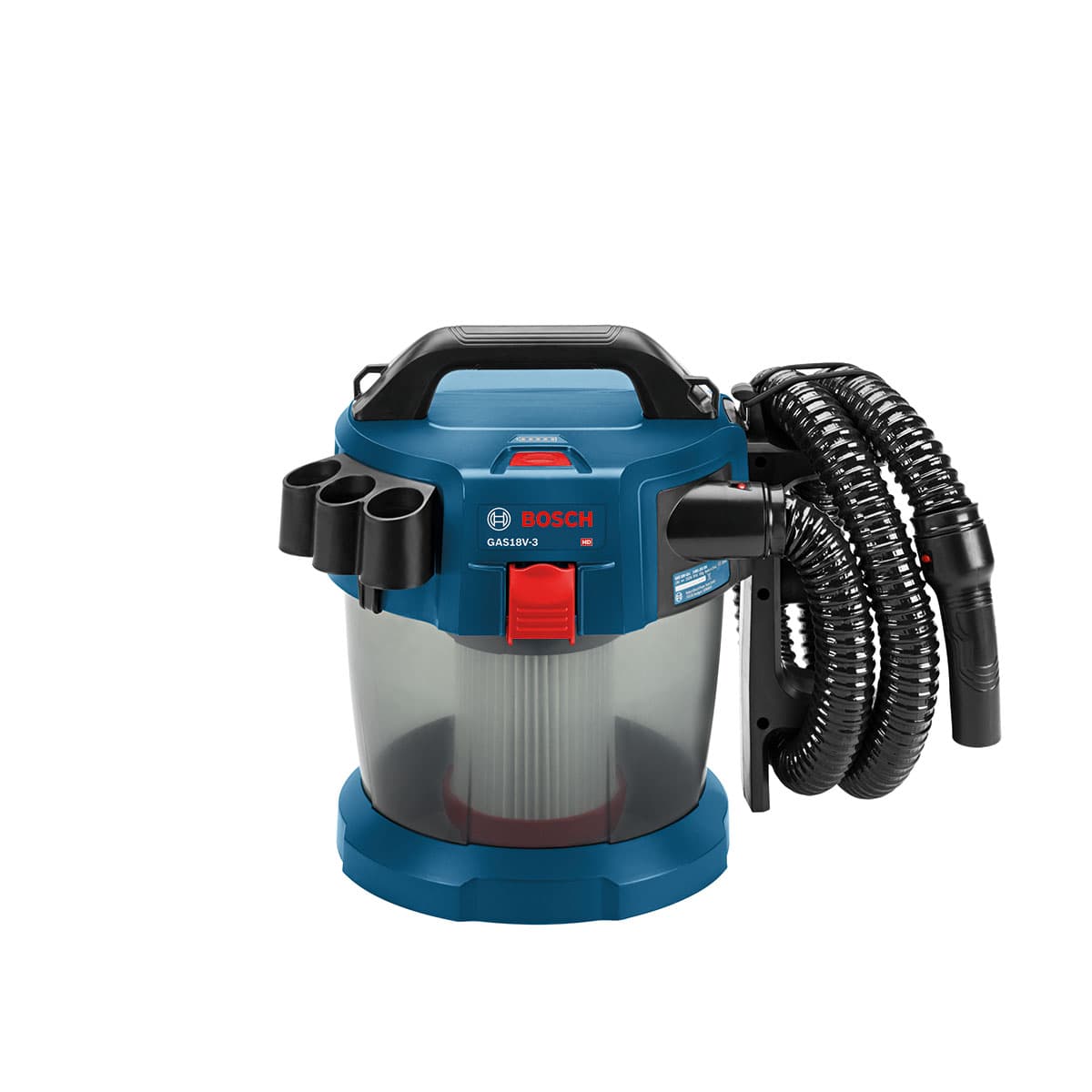 Bosch GAS18V-3N 18V 2.6-Gallon Wet/Dry Vacuum Cleaner with HEPA Filter - 12