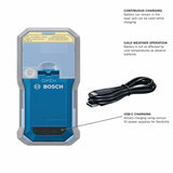 Bosch GBA37V10 3.7V Lithium-Ion 1.0 Ah Rechargeable Battery with USB-C Charging - 2