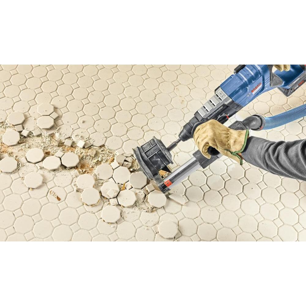 Bosch GBH18V-28DCK24 18V Brushless Connected-Ready SDS-plus Bulldog 1-1/8 In. Rotary Hammer Kit with (2) CORE18V 8.0 Ah PROFACTOR Performance Batteries - 19