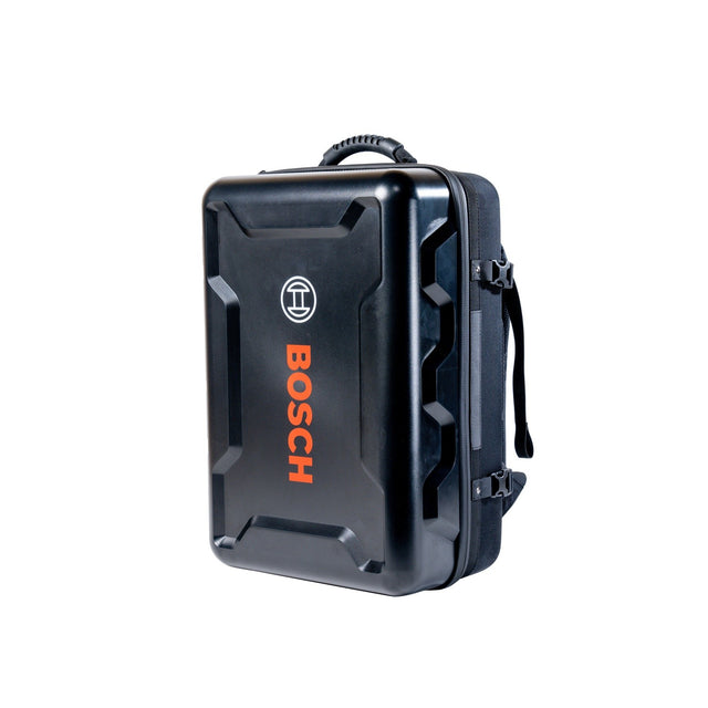 Bosch GBP21-17 Rotary Laser Backpack with Blow Molded Shell and Customizable Foam Interior