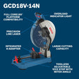 Bosch GCD18V-14N 18V 14" Cordless Dry Cut Saw Bare Tool