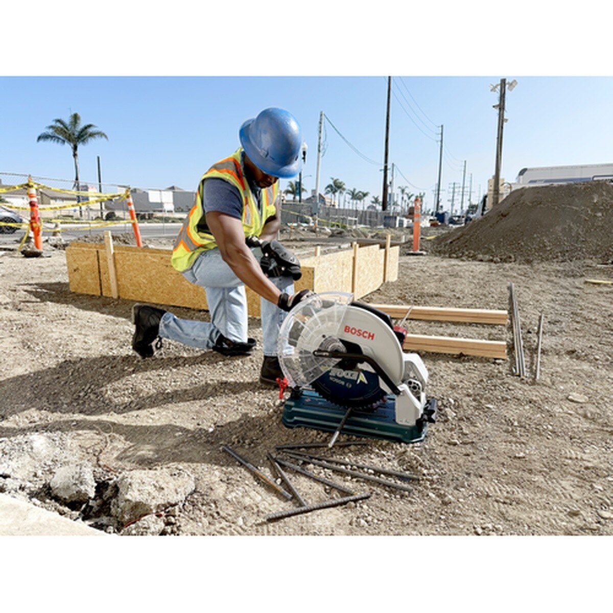Bosch GCD18V-14N 18V 14" Cordless Dry Cut Saw Bare Tool - 8