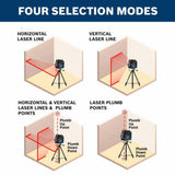 Bosch GCL 2-160 Self-Leveling Cross-Line Laser with Plumb Points - 13