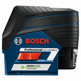 Bosch GCL100-80CG 12V Max Connected Green-Beam Cross-Line Laser w/Plumb Points - 4