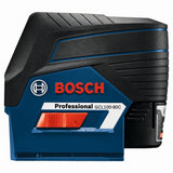 Bosch GCL100-80C 12V Max Connected Cross-Line Laser with Plumb Points - 4